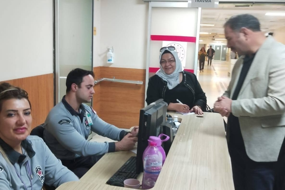 TÜM SAĞLIK İŞ SENDİKASI İSTANBUL/FATİH SULTAN MEHMET HASTANESİ ZİYARETİ