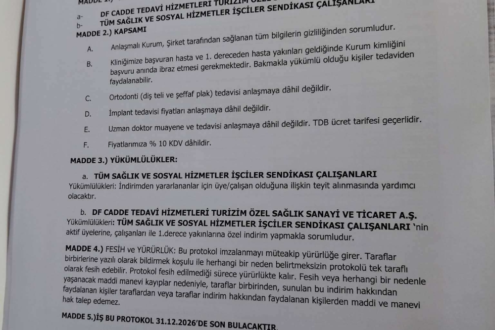 Kayseri Cadde Dentaforum Diş Polikliniği İNDİRİM 