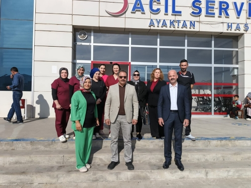 TÜM SAĞLIK İŞ YÖNETİMİ ÇANAKKALE /ÇAN DEVLET HASTANESİZİYARETİ