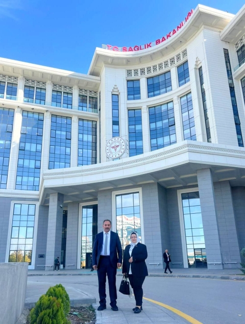 Genel Başkanımız Menduh Tığtepe ve Genel Başkan Yardımcımız Şerife Akdemir Tarafından Sağlık Bakanlığı Ziyareti