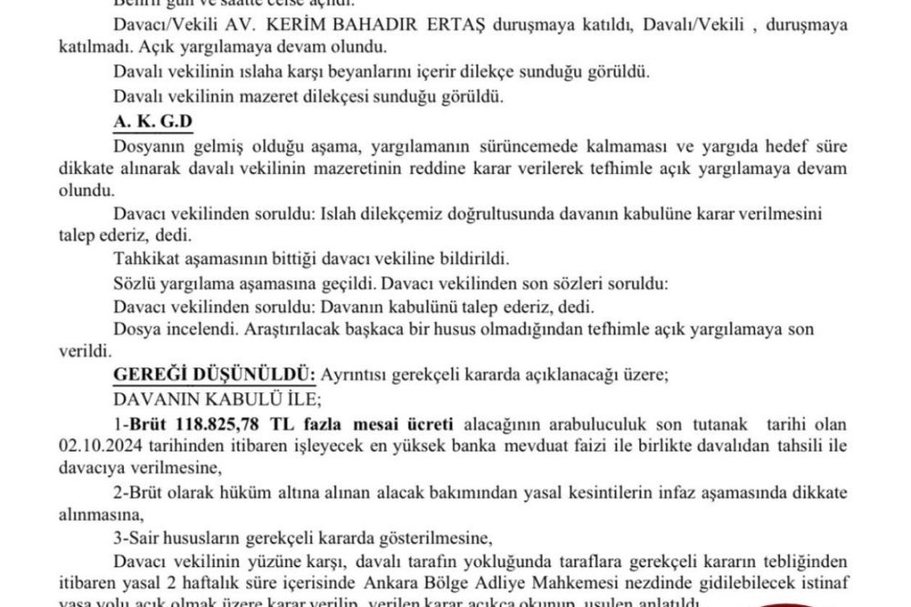 Tüm Sağlık İş Sendikası Kazandırmaya Devamediyor.!!