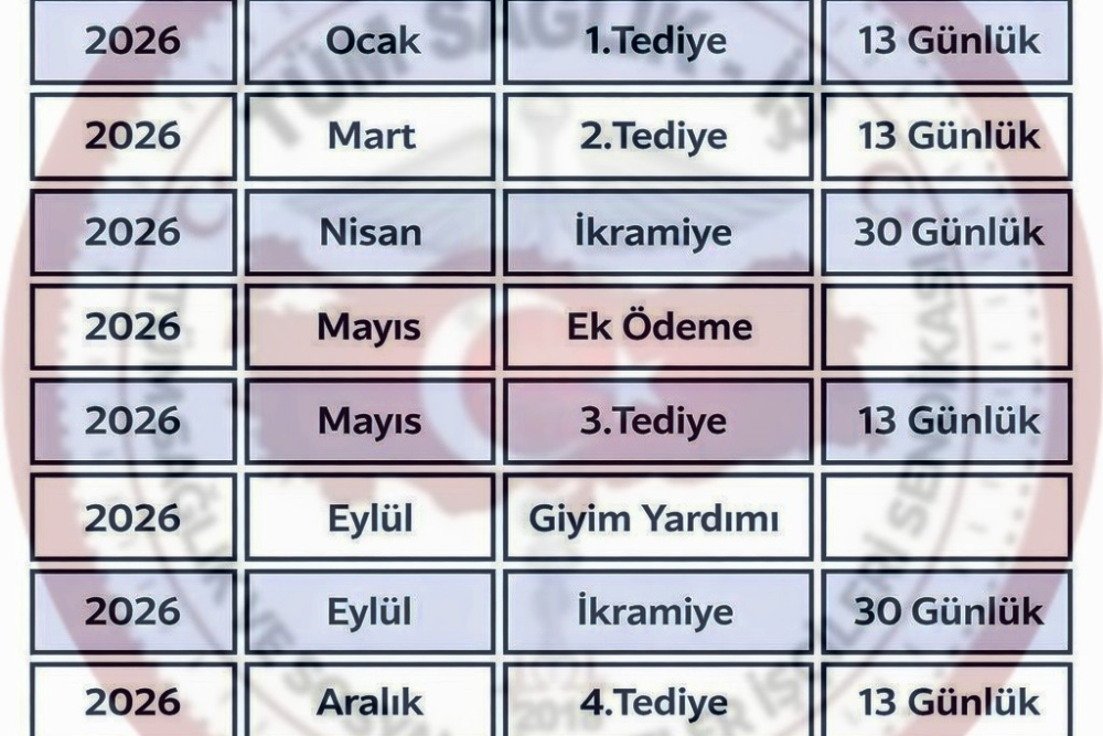 Aile Bakanlığı 2026 Yılı Ek Ödemeler 
