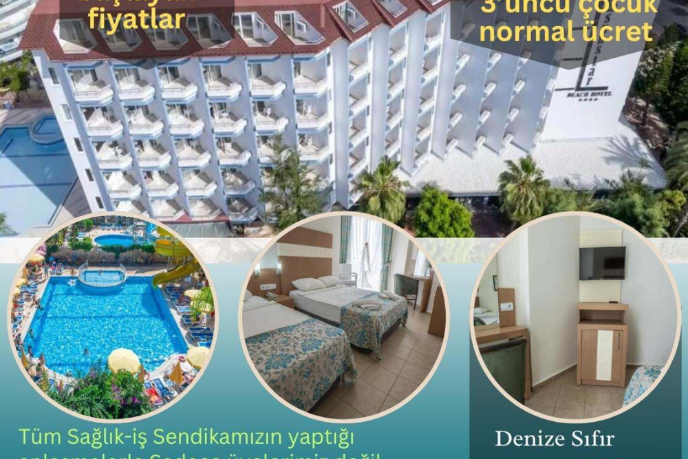 Tüm Sağlık İş Sendikası Ayrıcalığı İle Tatil Keyfi