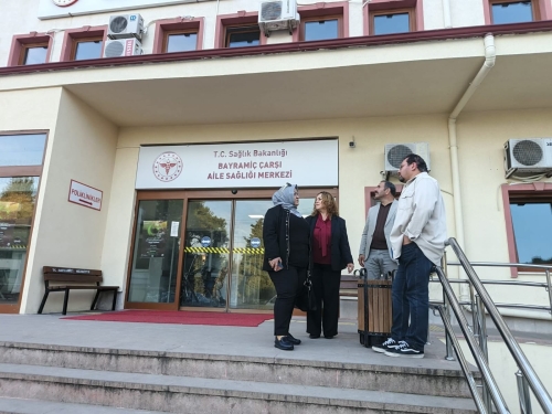 TÜM SAĞLIK İŞ YÖNETİMİ ÇANAKKALE/BAYRAMIÇ DEVLET HASTANESİ ZİYARETİ