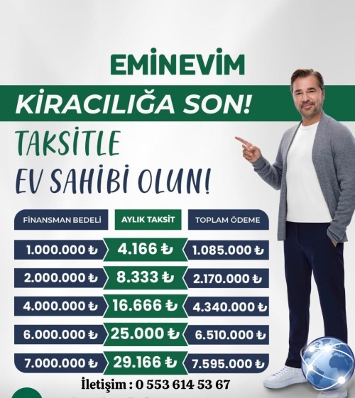 Emin Evim İndirim Anlaşması 